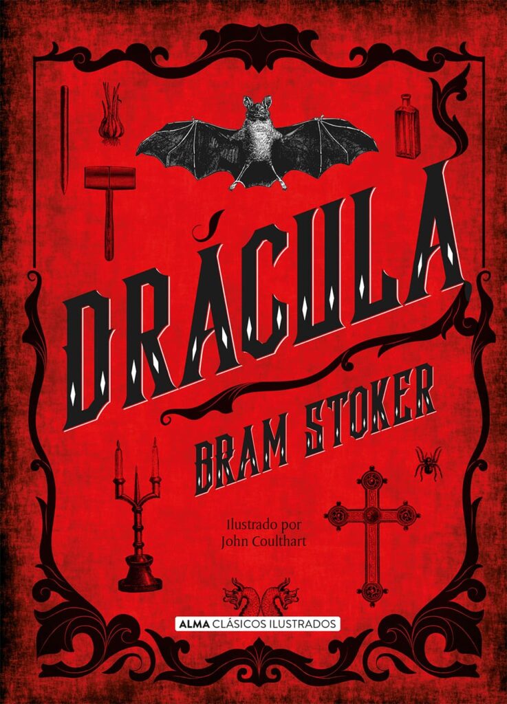 Drácula, Bram Stoker. Uno de los 3 mejores libros de Vampiros clásicos 