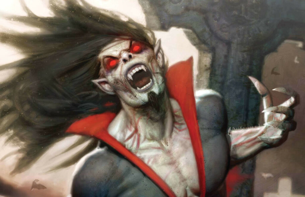 Morbius, uno de los mejores vampiros del comic.