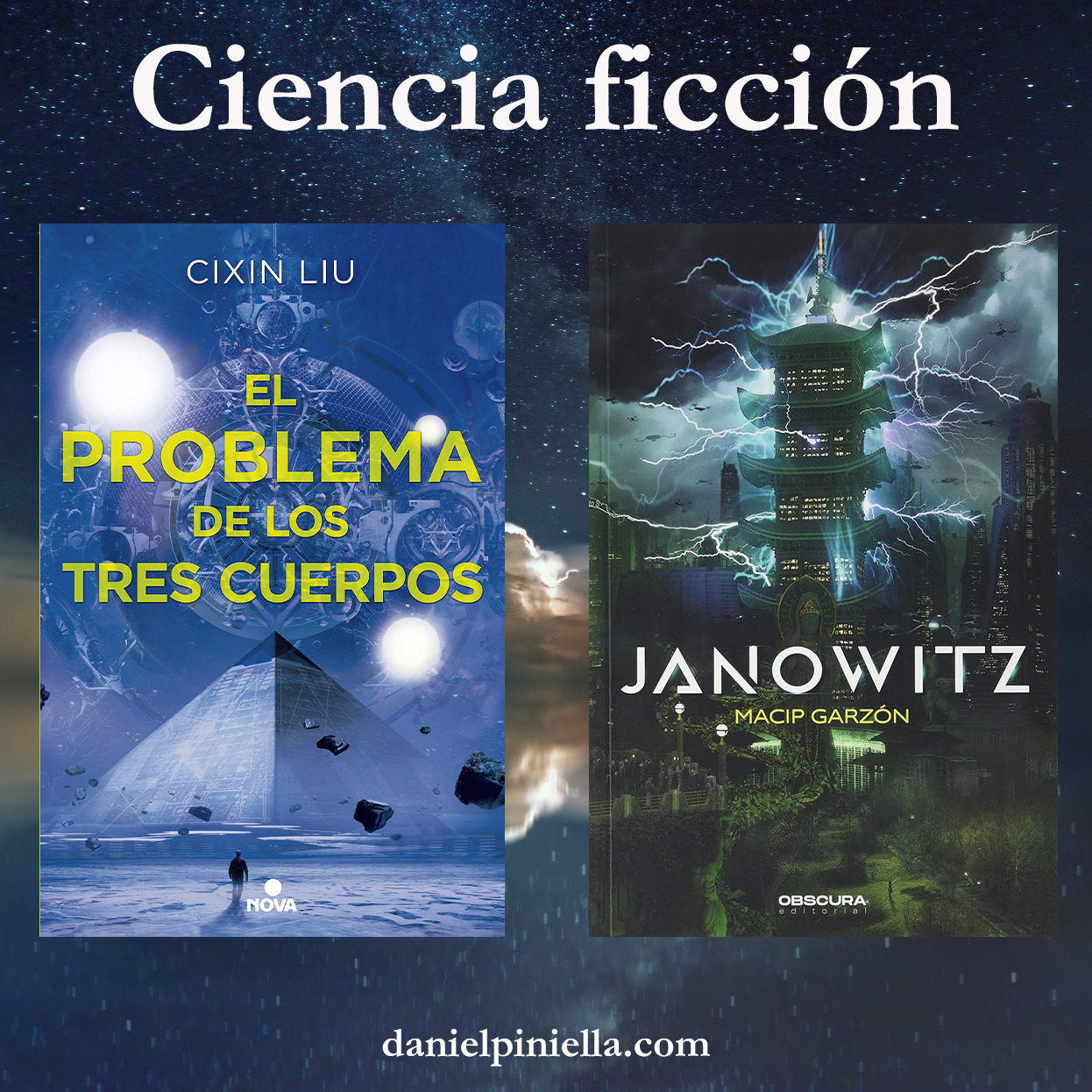 Mejores lecturas de ciencia ficción de 2023: El problema de los tres cuerpos de Cixin Liu y Janowitz Ricard Ruiz Garzón y Salvador Macip.